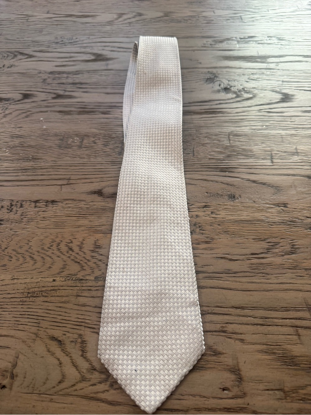 Charvet Ivory Textured Men’s Tie